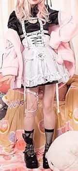 Amazon.co.jp: [QINGCHENG]魔界ノりりむ 二種類 コスプレ服 コスプレ